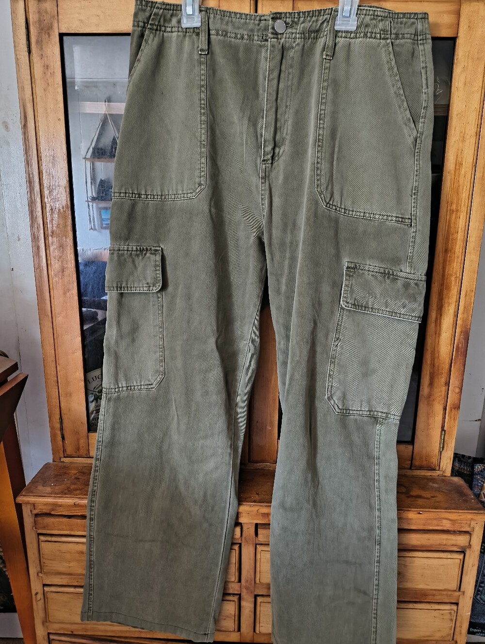 Green Cargo Pant Size XL
